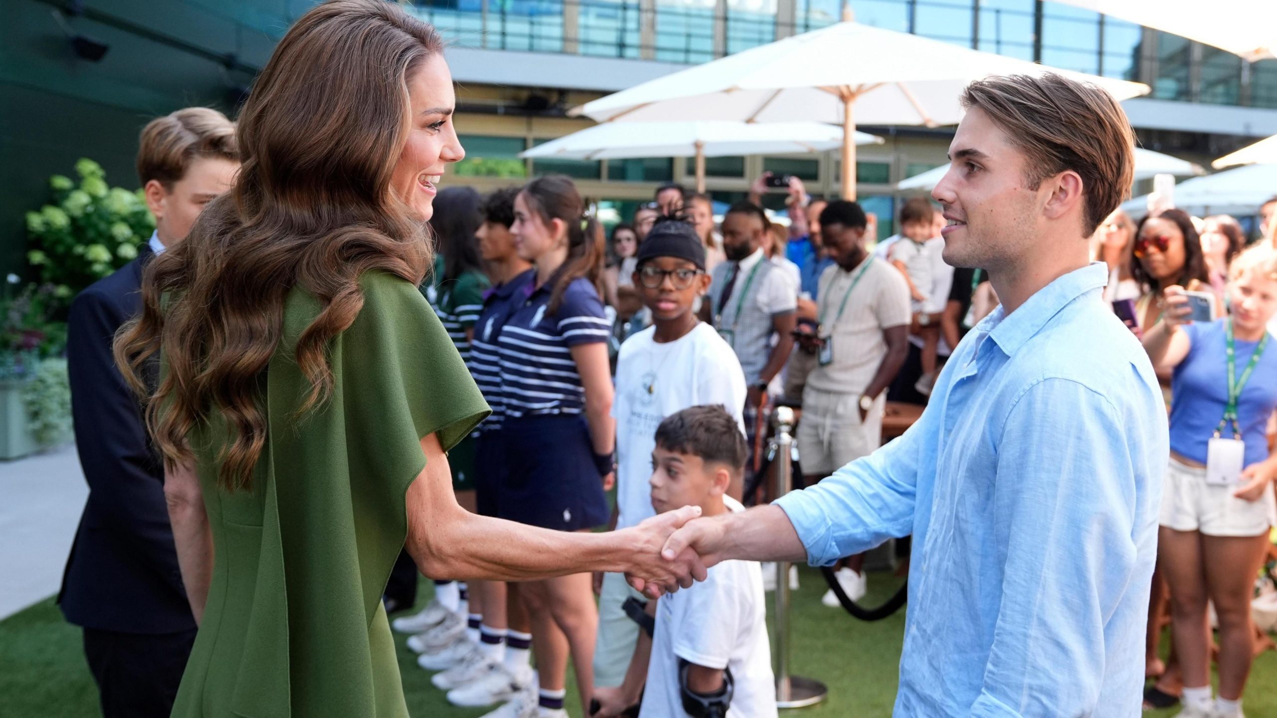 Arthur Fery invites Prince George and Princess Charlotte to play tennis