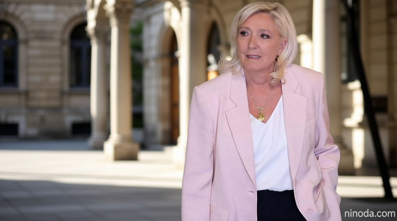 Marine Le Pen to run for French presidency and appeal conviction in top court