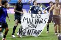 UK says Falkland Islands ‘definitely ours’ after Argentina banner