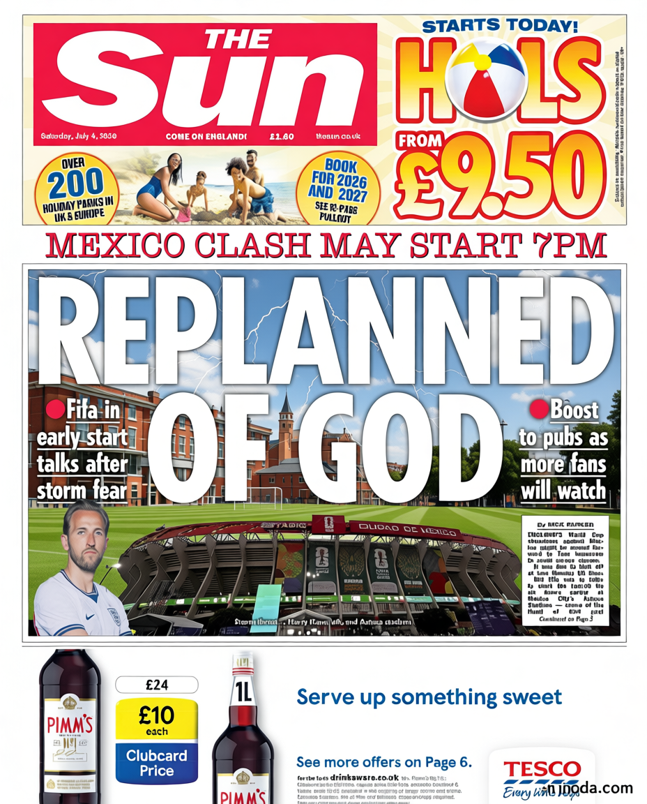 Storm threat to England match and ‘bid to block Miliband’