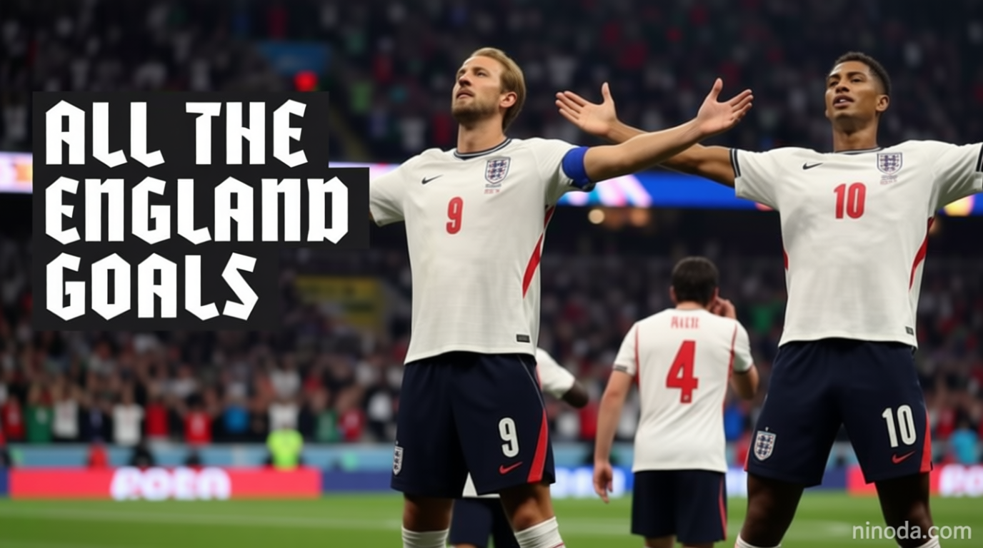 All the goals from England’s 2026 World Cup campaign so far