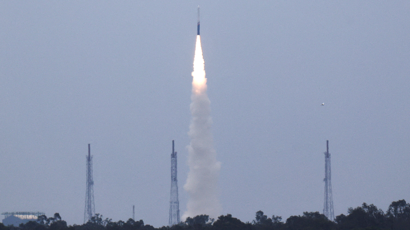 Diamonds and ‘cab to orbit’: Rocket aiming to transform India’s space ambitions takes off