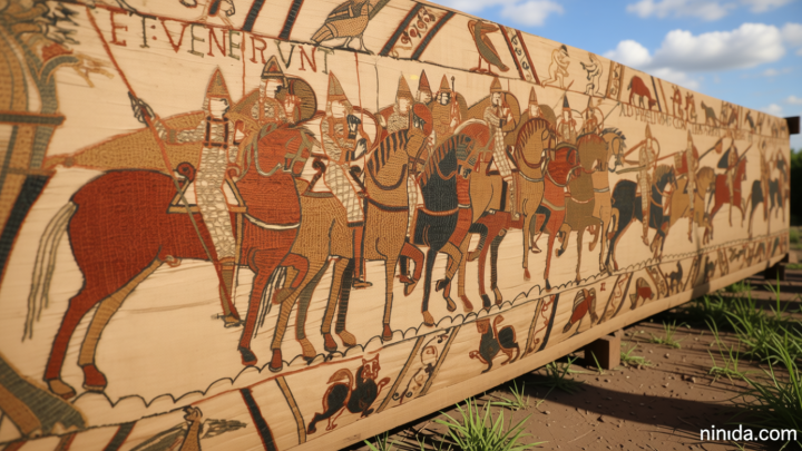 Tens of thousands rush for tickets to see Bayeux Tapestry in UK