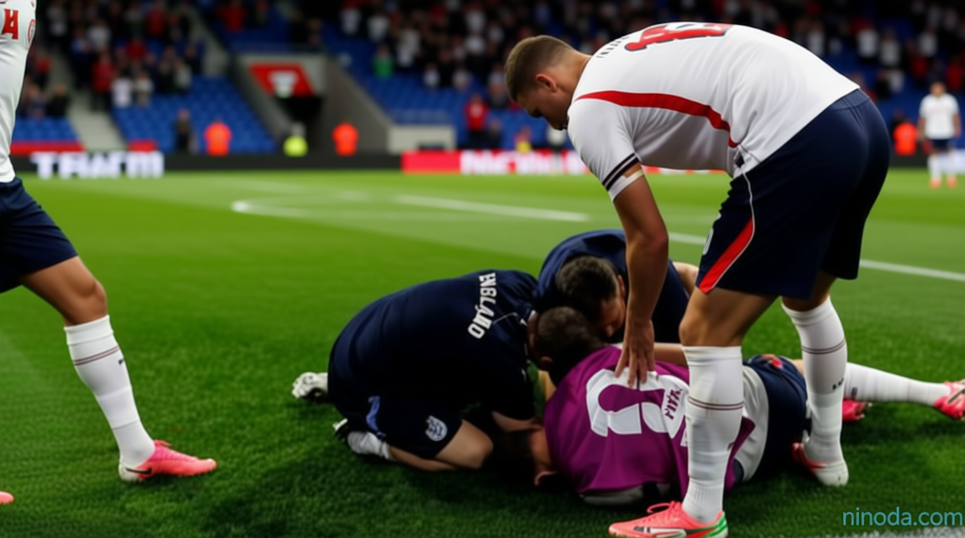 Henderson injured in England celebrations