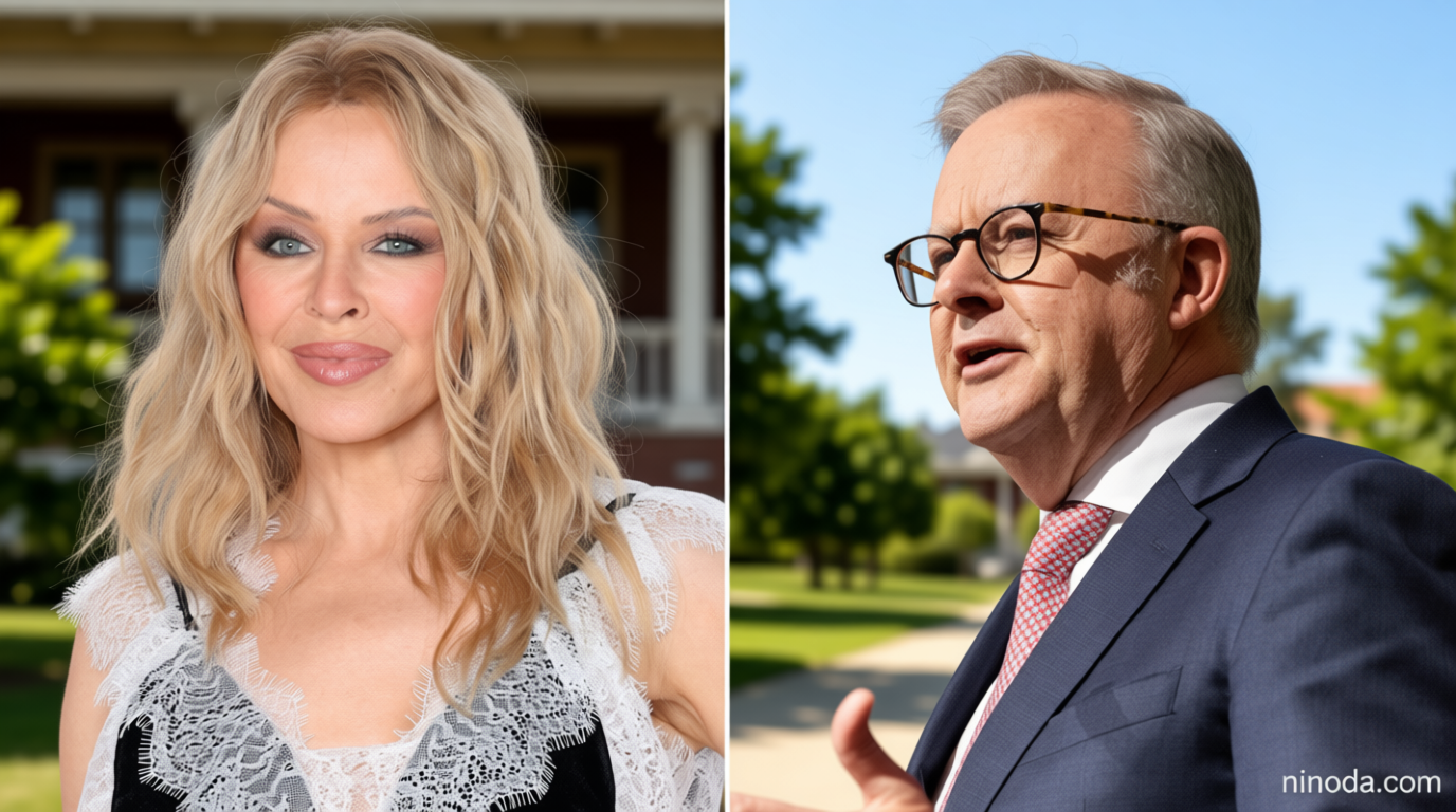 Australian PM apologises for ‘inappropriate’ comments about Kylie Minogue