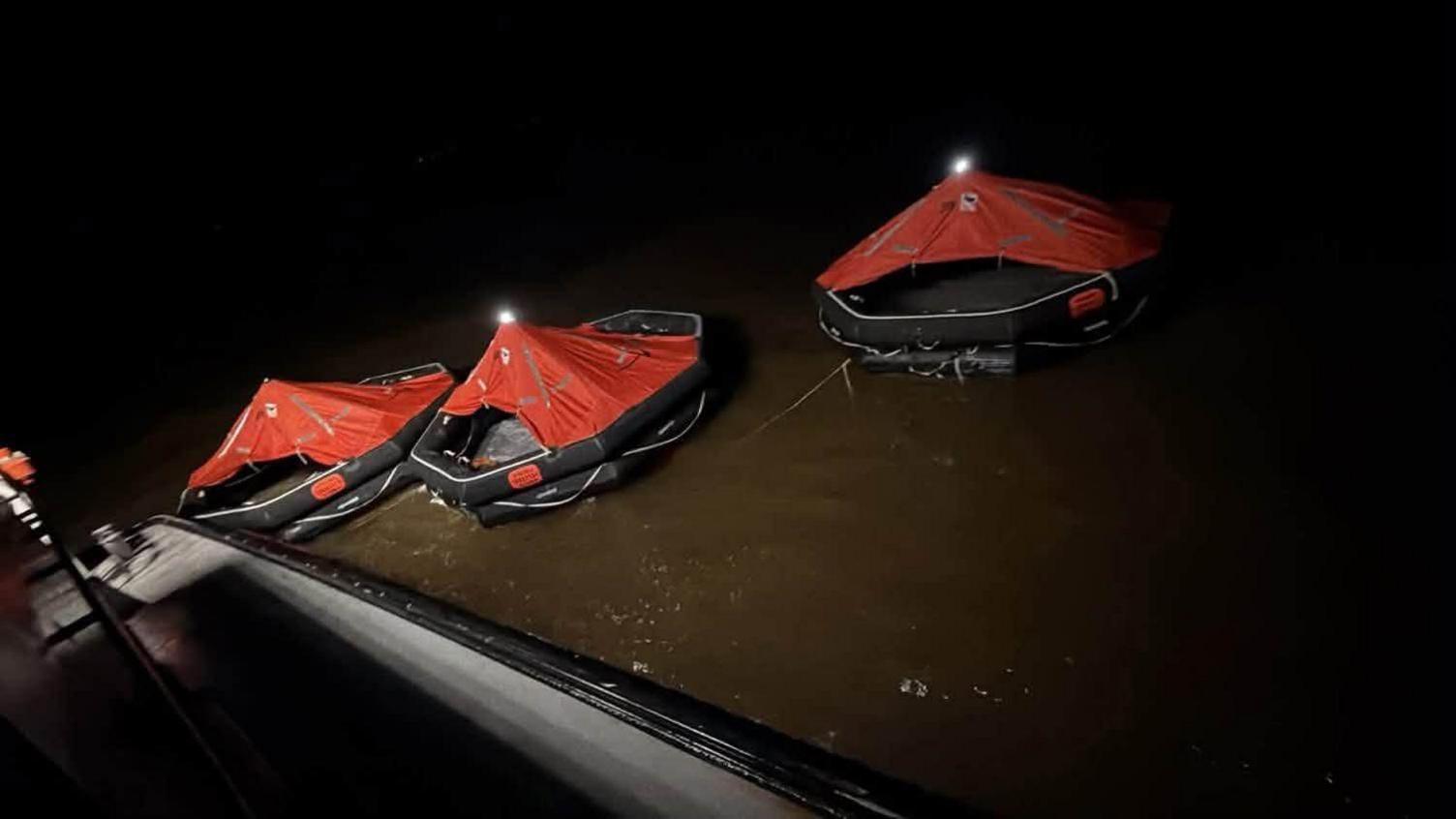Ferry carrying 116 passengers sinks off Guyana coast, authorities say