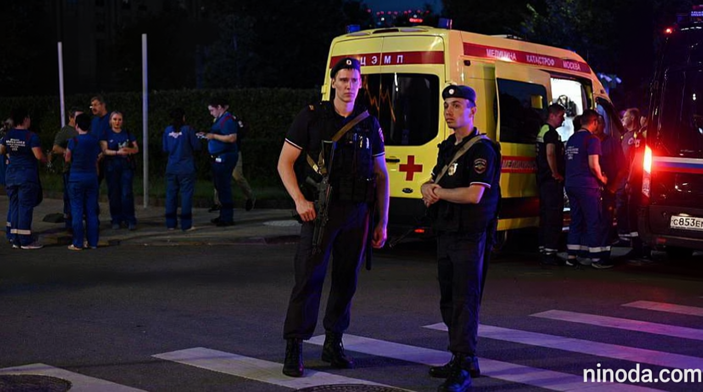 Three killed after bomb detonated at Moscow restaurant, state media say
