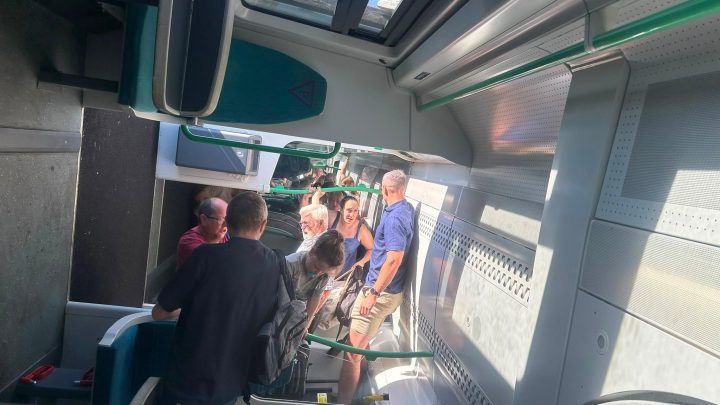 Two seriously hurt as passenger train derails