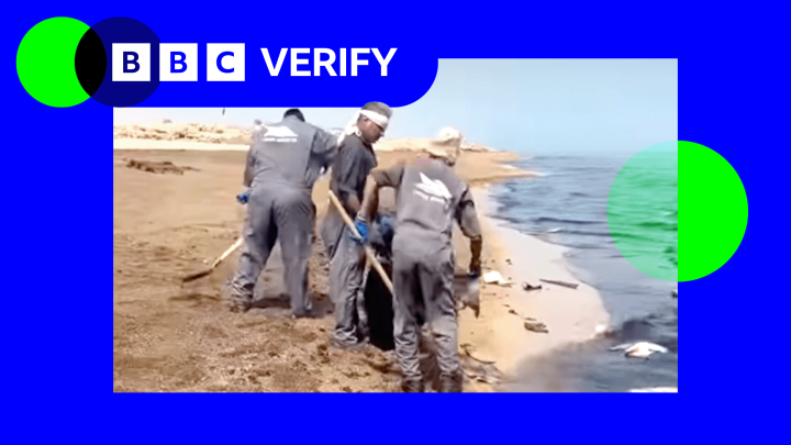 How a major oil slick started washing up on Iran’s beaches