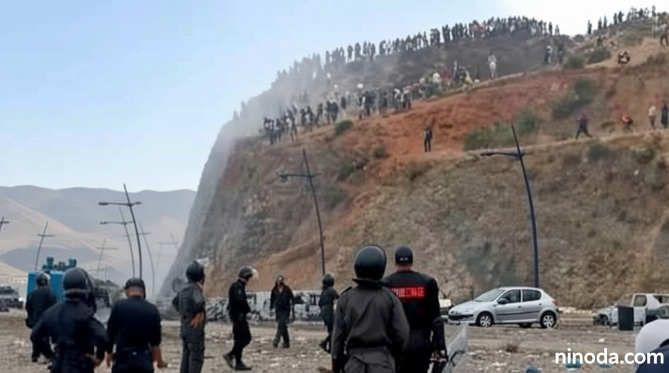 Watch: Tens of thousands of migrants enter Spain’s Ceuta from Morocco