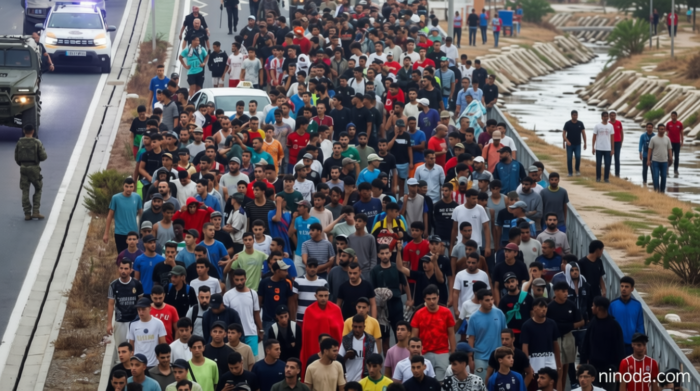 EU calls emergency meeting to discuss Ceuta migrant crossings
