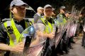 Minister condemns disorder at Portsmouth anti-migrant protest after police officers hurt