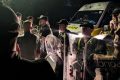 Protesters block roads in Portsmouth after 140 migrants rescued