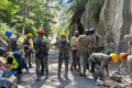 Nepal rescuers blast hillside in search of hydropower workers as families wait anxiously
