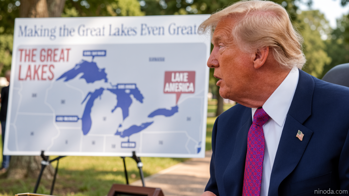 Trump pushes Apple to change ‘Lake Ontario’ to ‘Lake America’ on its maps