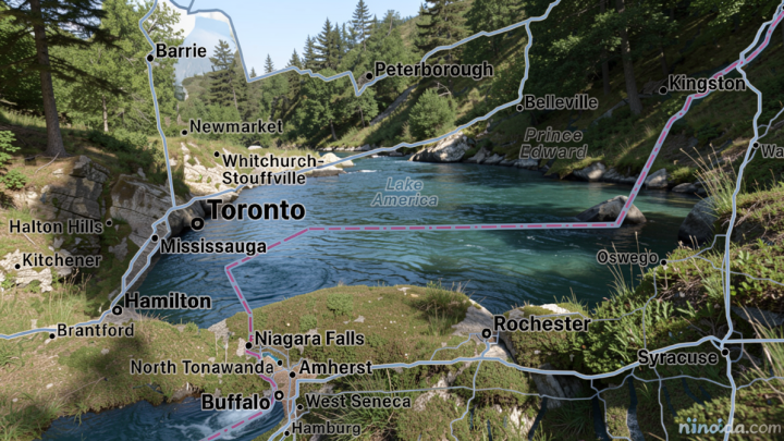 Apple Maps renames Lake Ontario as Lake America after Trump order