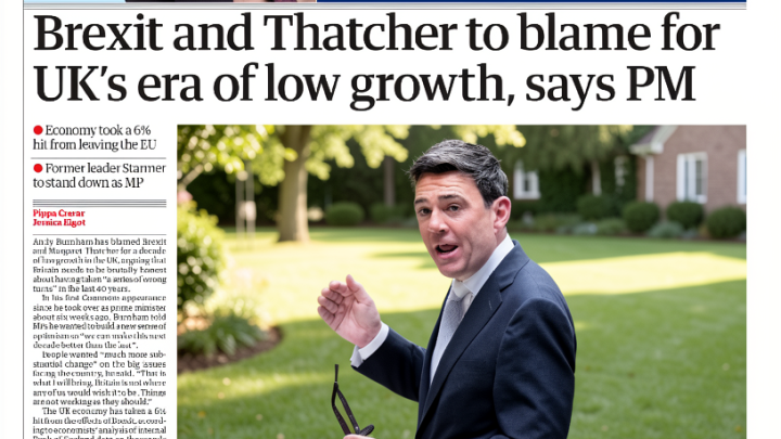 ‘Brexit and Thatcher to blame’ and ‘Hottest summer ever’