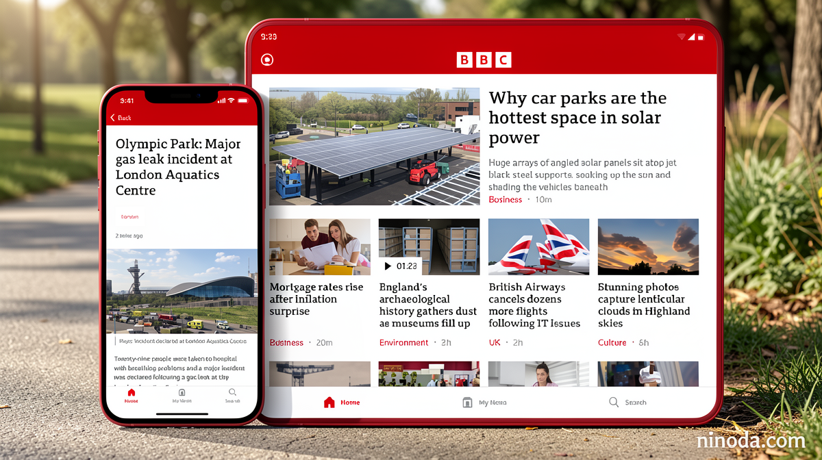 The BBC News app keeps you informed with live and breaking news you can trust
